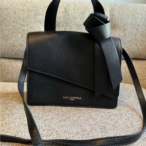 Karl Lagerfeld black handbag
